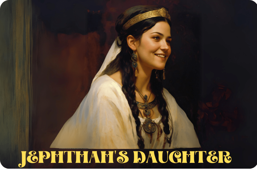 JEPHTHAH'S DAUGHTER IN THE BIBLE