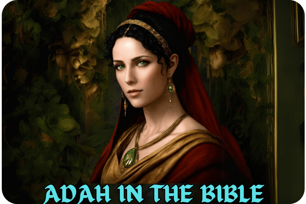 Adah in the Bible